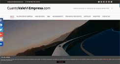 Desktop Screenshot of cuantovalemiempresa.com