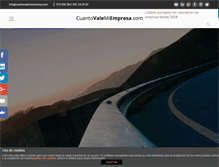 Tablet Screenshot of cuantovalemiempresa.com